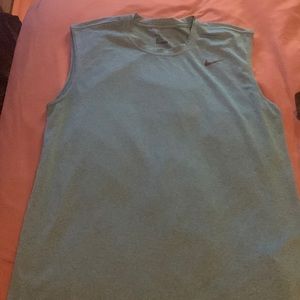 Nike blue tank top medium